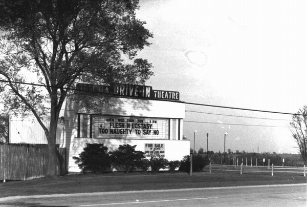 Tuscola Drive-In Theatre - Vintage Shot From Harry Mohney And Curt Peterson (newer photo)